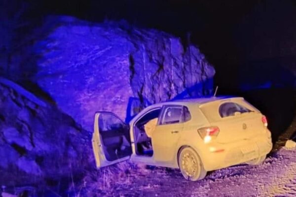 Conductor fue trasladado al hospital luego de un despiste sobre la Ruta 3