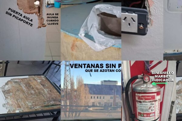 Denuncian que el colegio CPET está en “terapia intensiva” edilicia