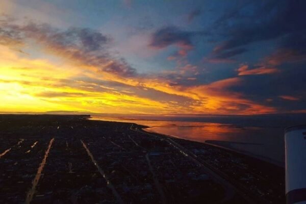En fotos: Así se ve Tierra del Fuego desde el aire